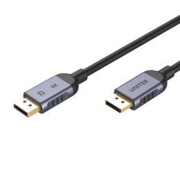 Kabel DisplayPort 1.4 Unitek C1628GY01-1.5M, 8K@60Hz, 4K@240Hz, 1,5m Unitek