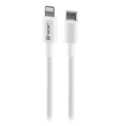 Kabel Tracer USB Type-C - Lightning M/M 1,0m biały Tracer Kabel Tracer USB Type-C - Lightning M/M 1,0m biały Tracer