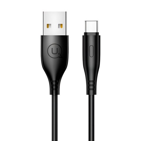 Kabel USB Usams U18 USB-C 1m Fast Charge czarny USAMS Kabel USB Usams U18 USB-C 1m Fast Charge czarny USAMS