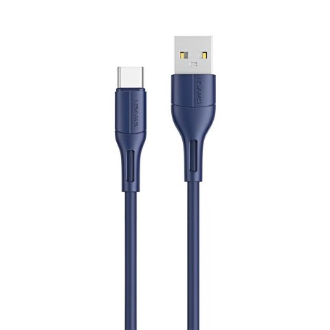 Kabel USB Usams U68 USB-C 1m Fast Charge -niebieski USAMS Kabel USB Usams U68 USB-C 1m Fast Charge -niebieski USAMS