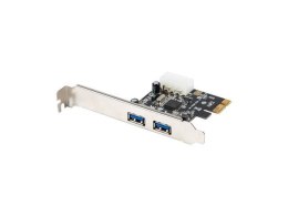 Karta Lanberg PCI Express -> USB 3.1 Gen1 2-port + śledź low profile LANBERG