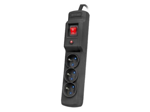 Listwa zasilająca Armac Multi M3 3m 3x PL czarny ARMAC