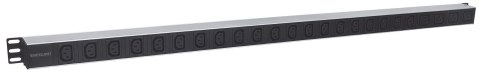 Listwa zasilająca Intellinet Rack pionowa, 24 gniazda: 20x C13 + 4x C19, kabel 2m Intellinet
