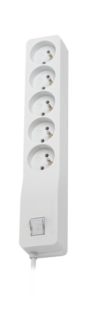 Listwa zasilająca Lestar ZX 510 1,0m szara Lestar