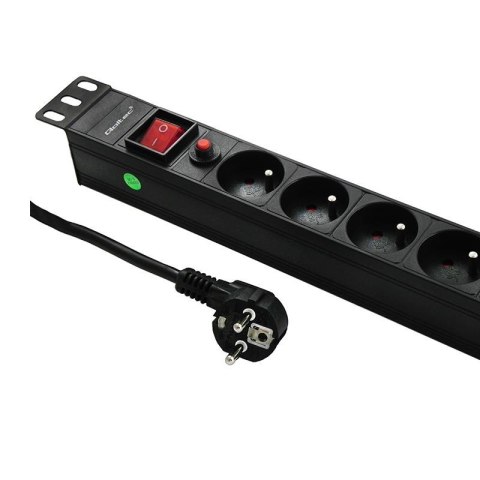 Listwa zasilająca Qoltec do RACK 19" 1U 16A PDU CB 6xSCHUKO 2m Qoltec Listwa zasilająca Qoltec do RACK 19" 1U 16A PDU CB 6xSCHUKO 2m Qoltec