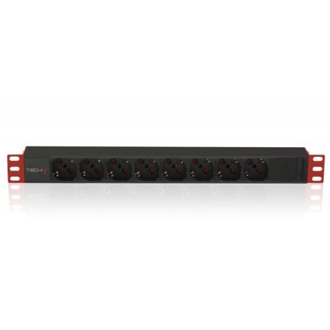 Listwa zasilająca Techly Rack 1U, 8xSchuko 250V/16A C14 2m Techly