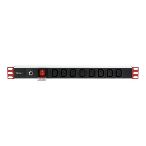 Listwa zasilająca Techly Rackowa 1U 4 8xC13 2m Techly