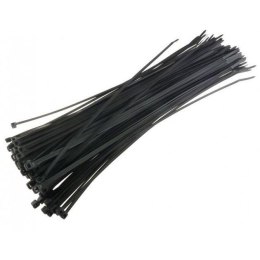 Opaski nylonowe Techly zaciskowe 140x3,5mm, 100 szt., czarne Techly