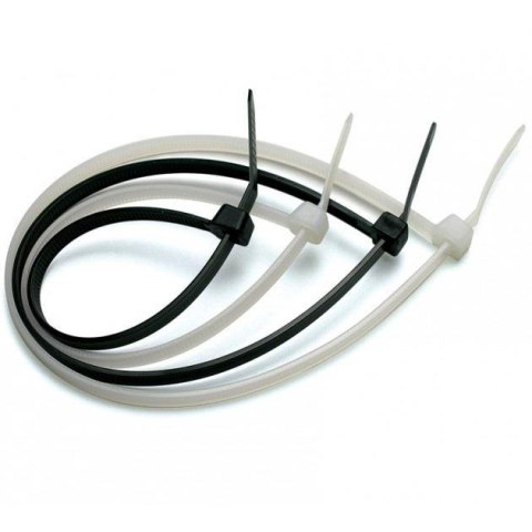 Opaski nylonowe Techly zaciskowe 200x2,5mm, 100 szt., czarne Techly Opaski nylonowe Techly zaciskowe 200x2,5mm, 100 szt., czarne Techly