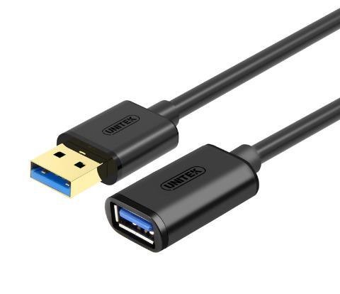 Przedłużacz Unitek Y-C459GBK USB 3.0 AM-AF 2m Unitek Przedłużacz Unitek Y-C459GBK USB 3.0 AM-AF 2m Unitek