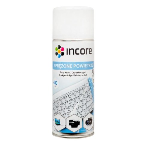 Sprężone powietrze INCORE 400 ml spray Incore Sprężone powietrze INCORE 400 ml spray Incore