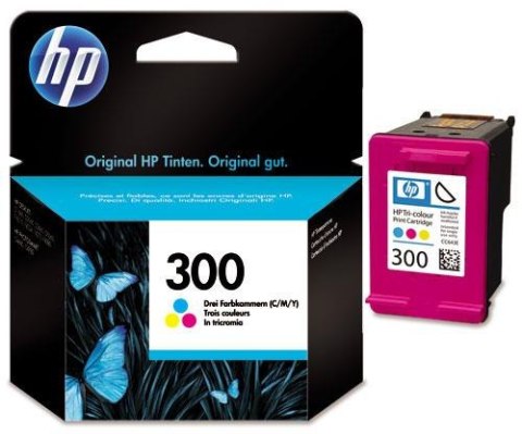 Tusz HP 300 Color, 4 ml, 165 stron HP Tusz HP 300 Color, 4 ml, 165 stron HP