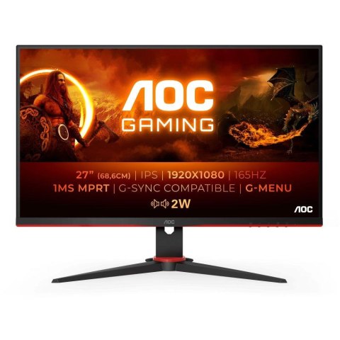 Monitor AOC 27" 27G2SPAE/BK VGA 2xHDMI DP głośniki AOC Monitor AOC 27" 27G2SPAE/BK VGA 2xHDMI DP głośniki AOC