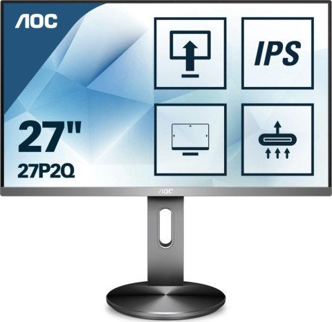 Monitor AOC 27" 27P2Q VGA DVI HDMI DP 4xUSB 3.1 głośniki AOC Monitor AOC 27" 27P2Q VGA DVI HDMI DP 4xUSB 3.1 głośniki AOC