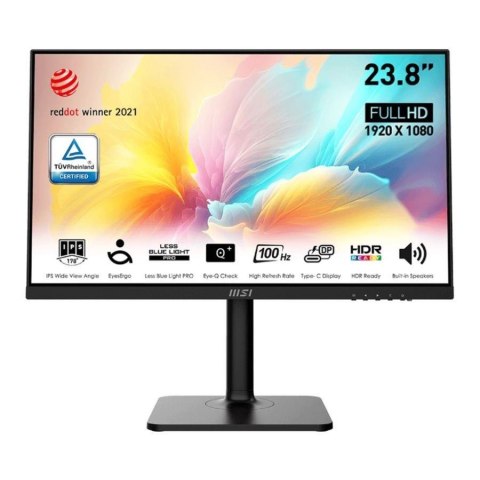 Monitor MSI 23,8" Modern MD2412P HDMI USB-C głośniki MSI