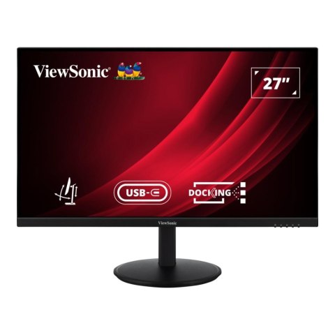 Monitor ViewSonic 27" VG2709U-2K IPS QHD 100Hz HDMI 2xDP 2xUSB-A USB-B USB-C RJ-45 głośniki VIEWSONIC EUROPE