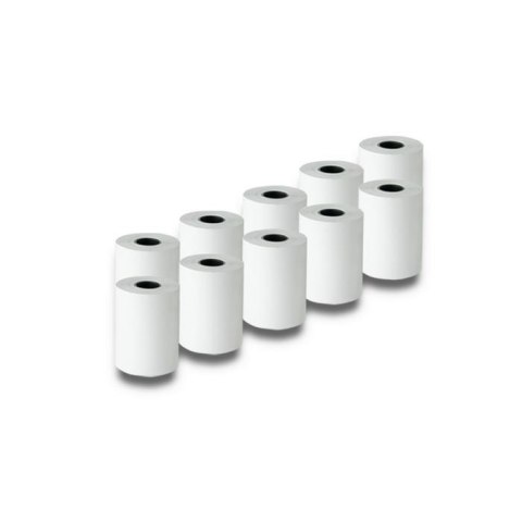 Rolka termiczna Qoltec 57x16 | 55g/m2 | 10szt. | BPA free Qoltec
