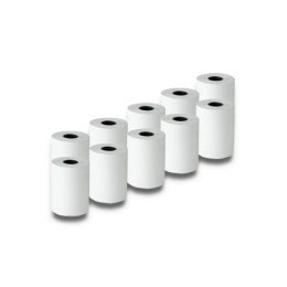Rolka termiczna Qoltec 57 x 20 | 55g/m2 | 10szt. | BPA free Qoltec