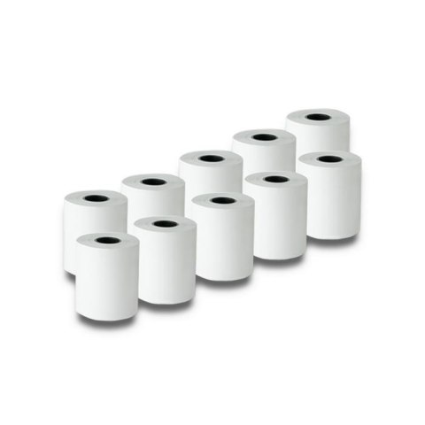 Rolka termiczna Qoltec 57x27 | 55g/m2 | 10szt. | BPA free Qoltec Rolka termiczna Qoltec 57x27 | 55g/m2 | 10szt. | BPA free Qoltec