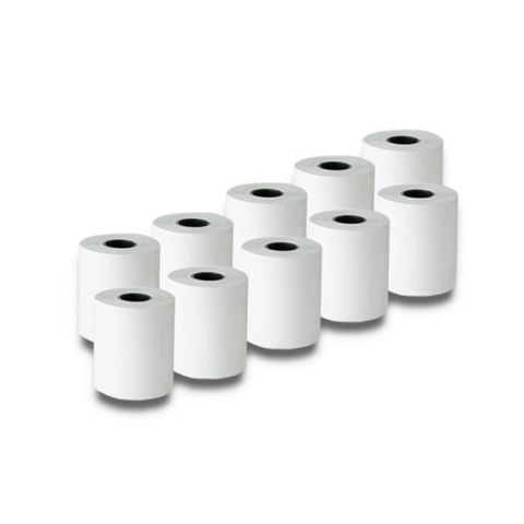Rolka termiczna Qoltec 57x30 | 55g/m2 | 10szt. | BPA free Qoltec Rolka termiczna Qoltec 57x30 | 55g/m2 | 10szt. | BPA free Qoltec