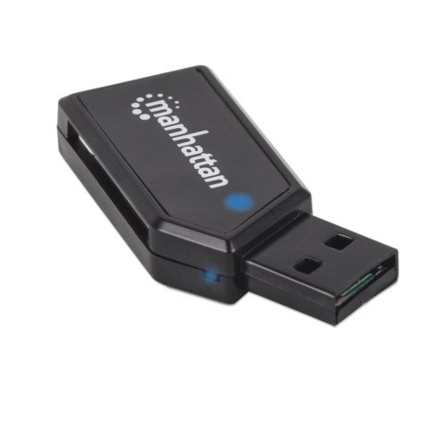 Czytnik Kart Pamięci Manhattan 24w1 SD/MicroSD/MMC USB2.0 Manhattan
