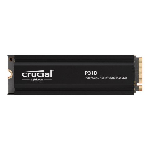 Dysk SSD Crucial P310 1TB M.2 PCIe 4.0 NVMe 2280 (7100/6000 MB/s) z radiatorem Crucial Dysk SSD Crucial P310 1TB M.2 PCIe 4.0 NVMe 2280 (7100/6000 MB/s) z radiatorem Crucial