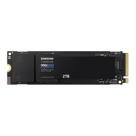 Dysk SSD Samsung 990 EVO 2TB M.2 2280 PCIe 4.0 x4 / 5.0 x2 NVMe 2.0 (5000/4200 MB/s) SAMSUNG Dysk SSD Samsung 990 EVO 2TB M.2 2280 PCIe 4.0 x4 / 5.0 x2 NVMe 2.0 (5000/4200 MB/s) SAMSUNG