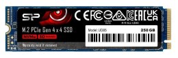Dysk SSD Silicon Power UD85 250GB M.2 PCIe NVMe Gen4x4 NVMe 1.4 (3300/1300 MB/s) Silicon Power