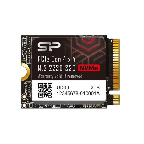 Dysk SSD Silicon Power UD90 2TB M.2 2230 PCIe Gen4x4 NVMe 1.4 (5000/3200 MB/s) Silicon Power Dysk SSD Silicon Power UD90 2TB M.2 2230 PCIe Gen4x4 NVMe 1.4 (5000/3200 MB/s) Silicon Power