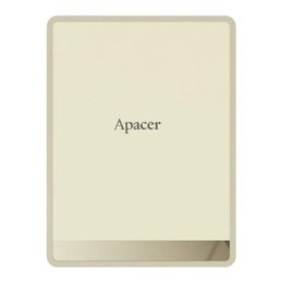 Dysk zewnętrzny SSD Apacer AS724 1TB USB 3.2 Gen. 2 Type-C (500/500 MB/s) 3D NAND Cream Apacer