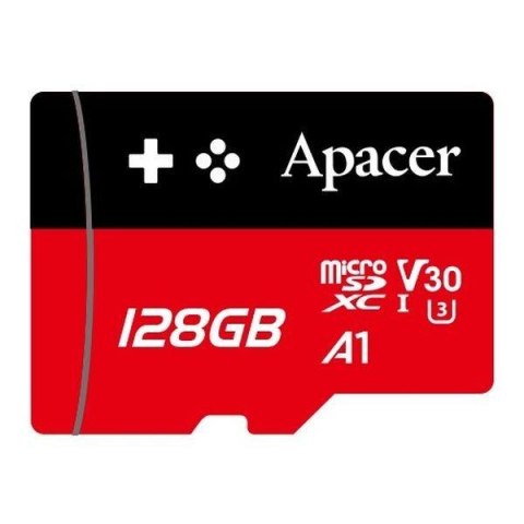 Karta pamięci microSDXC Apacer Gaming 128GB (100/80 MB/s) Class 10 UHS-I U3 V30 A1 Apacer Karta pamięci microSDXC Apacer Gaming 128GB (100/80 MB/s) Class 10 UHS-I U3 V30 A1 Apacer