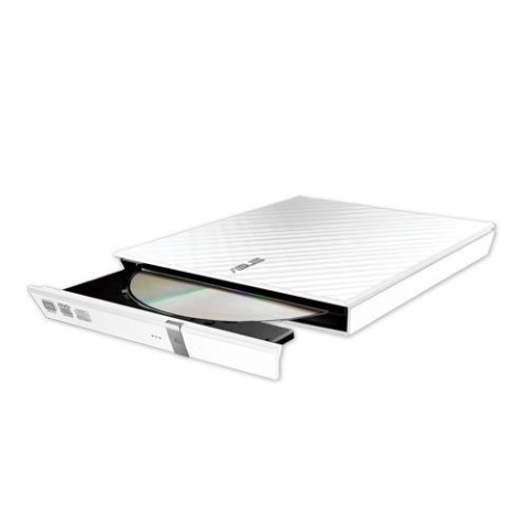 Napęd DVD RW Asus SDRW-08D2S-U LITE WHITE BOX slim zewn. USB Asus Napęd DVD RW Asus SDRW-08D2S-U LITE WHITE BOX slim zewn. USB Asus