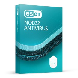 Oprogramowanie ESET NOD32 Antivirus 3U 12M, koperta Eset