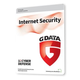 Oprogramowanie G DATA Internet Security 1PC 2lata karta-klucz G Data