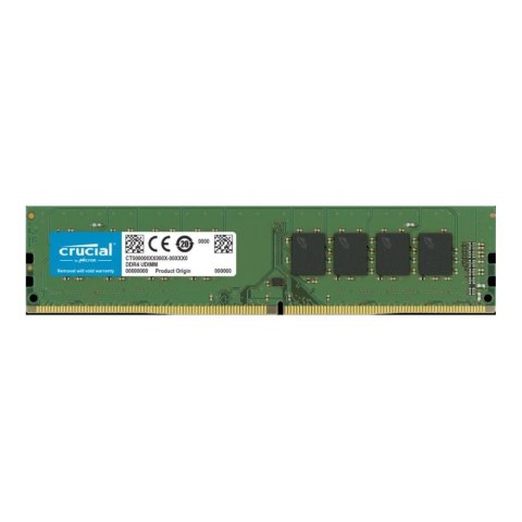 Pamięć DDR4 Crucial 8GB (1x8GB) 3200MHz CL22 1,2V Crucial Pamięć DDR4 Crucial 8GB (1x8GB) 3200MHz CL22 1,2V Crucial