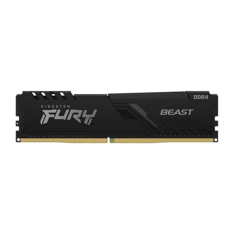 Pamięć DDR4 Kingston Fury Beast 16GB (1x16GB) 3200MHz CL16 1,35V czarna Kingston Pamięć DDR4 Kingston Fury Beast 16GB (1x16GB) 3200MHz CL16 1,35V czarna Kingston