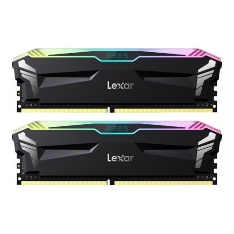 Pamięć DDR4 Lexar Ares RGB 32GB (2x16GB) 3600MHz CL18 XMP 2.0 1,35V Black Lexar Pamięć DDR4 Lexar Ares RGB 32GB (2x16GB) 3600MHz CL18 XMP 2.0 1,35V Black Lexar