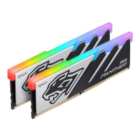 Pamięć DDR5 Apacer OC Panther RGB 32GB (2x16GB) 6000MHz CL40 1,35V HS Apacer Pamięć DDR5 Apacer OC Panther RGB 32GB (2x16GB) 6000MHz CL40 1,35V HS Apacer