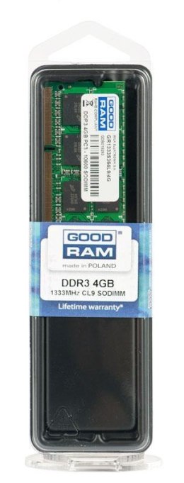 Pamięć SODIMM DDR3 GOODRAM 8GB/1333MHz PC3-10600 Goodram