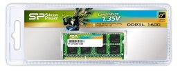 Pamięć SODIMM DDR3 Silicon Power 8GB (1x8GB) 1600MHz 1,35V 512x8 Silicon Power