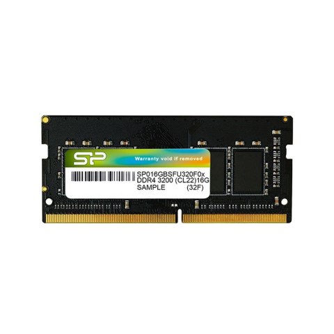 Pamięć SODIMM DDR4 Silicon Power D4UN 16GB (1x16GB) 3200MHz CL22 1,2V Silicon Power Pamięć SODIMM DDR4 Silicon Power D4UN 16GB (1x16GB) 3200MHz CL22 1,2V Silicon Power