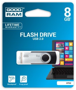 Pendrive GOODRAM UTS2 Twister 8GB USB 2.0 Goodram