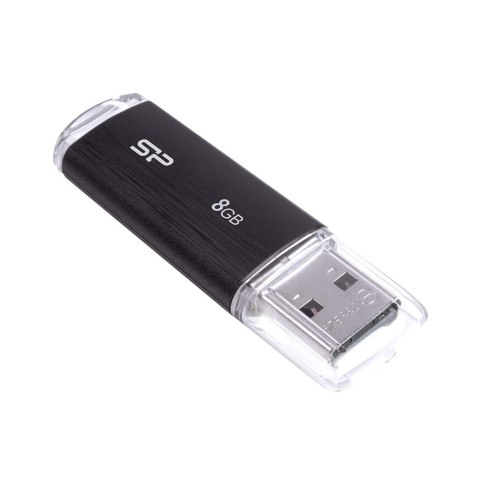 Pendrive Silicon Power ULTIMA U02 8GB 2.0 plastic Black Silicon Power