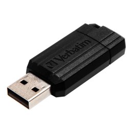 Pendrive Verbatim PinStripe 128GB USB 2.0 Black Verbatim