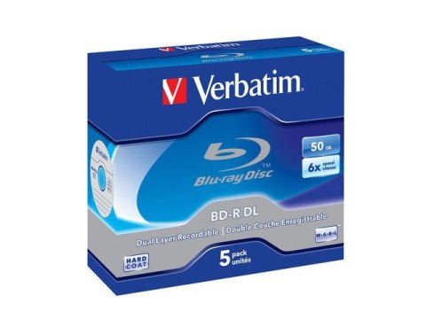 Płyty BD-R Verbatim 50GB X6 (5 Jewel Case) Verbatim