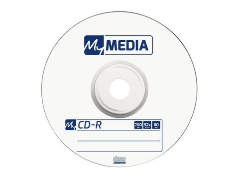 Płyty CD-R MyMedia 700MB Wrap (Spindle 10) My Media Płyty CD-R MyMedia 700MB Wrap (Spindle 10) My Media