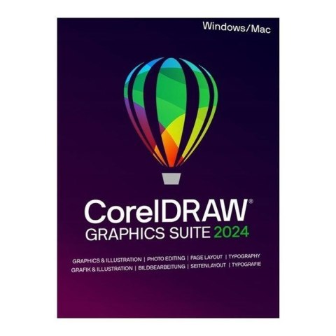Program Corel DRAW Graphics Suite 2024 BOX WIN/MAC Corel Program Corel DRAW Graphics Suite 2024 BOX WIN/MAC Corel