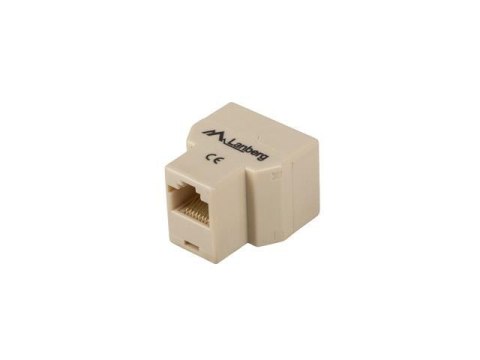 Adapter Lanberg złączka sieciowa RJ-45 - RJ-45 X2 LANBERG Adapter Lanberg złączka sieciowa RJ-45 - RJ-45 X2 LANBERG