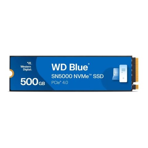 Dysk SSD WD Blue SN5000 500GB M.2 2280 PCIe NVMe (5000/4000 MB/s) WDS500G4B0E Sandisk Dysk SSD WD Blue SN5000 500GB M.2 2280 PCIe NVMe (5000/4000 MB/s) WDS500G4B0E Sandisk
