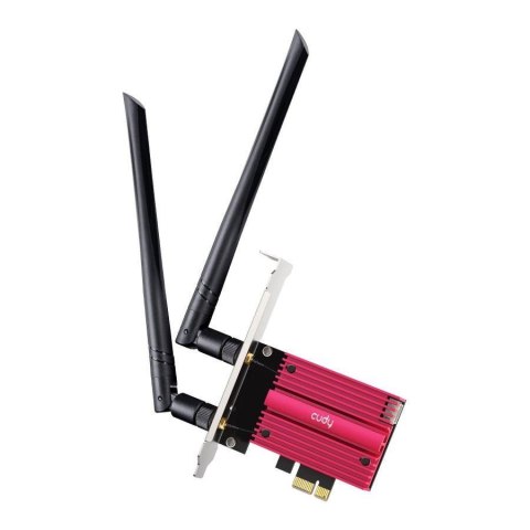 Karta sieciowa Cudy WE3000S WiFi 6E AX5400 BT 5.3 PCI-E CUDY Karta sieciowa Cudy WE3000S WiFi 6E AX5400 BT 5.3 PCI-E CUDY